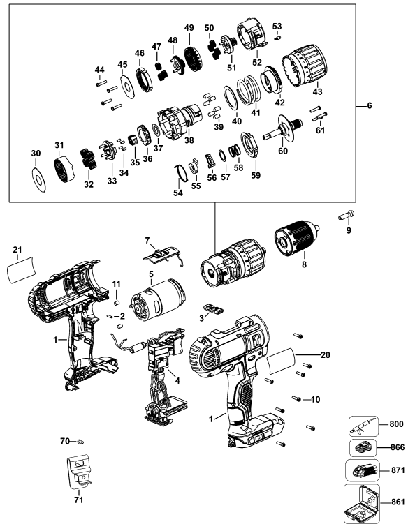 Dewalt dcd776 type 20 new arrivals